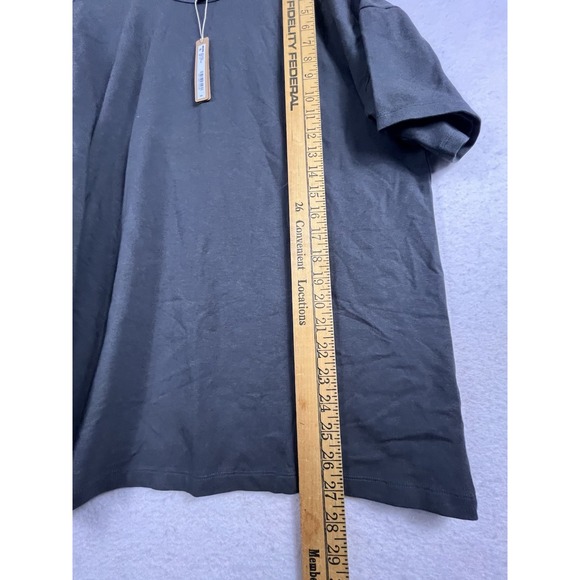 SKIMS Jersey Lounge Relaxed T-Shirt Ash  Women's Size Small NWT $54 - Picture 6 of 7